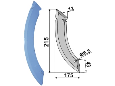 Industriehof® Säschar 215 x 175 mm für Fiona, 99.FI-07