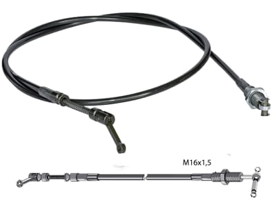 Industriehof® Bowdenzug, für Frontlader Einhebel-Steuergerät Nordhydraulik Industriehof® Bowdenzug, für Frontlader Einhebel-Steuergerät Nordhydraulik