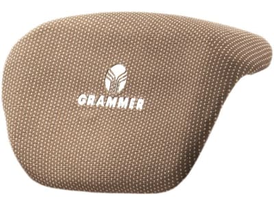 Grammer Rückenverlängerung Stoff, braun, für Traktorsitz "Maximo® Comfort"