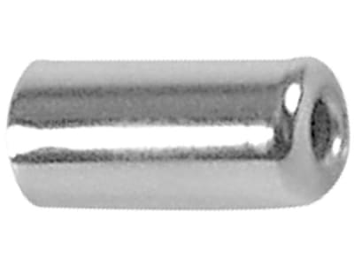 Endkappe Ø 6 mm, schwarz, Stahl für Bowdenzüge
