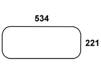 Heckscheibe, klar, unten, für Massey Ferguson 3000 ab Serien Nr. C 136022, Kabine 3000; 3100; 3600 Heckscheibe, klar, unten, für Massey Ferguson 3000 ab Serien Nr. C 136022, Kabine 3000; 3100; 3600
