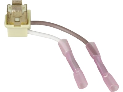 Herth + Buss Stecker mit Kabel, 1-polig, für Lampenfassung Hauptscheinwerfer mit Lampenart H1, 50 390 297