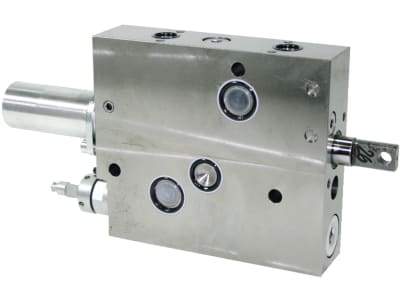 Zusatzsteuergerät, zum Bosch-System SB 23 LS, AK -TB-, Anschlüsse A und B als Flansch ausgeführt, links Zusatzsteuergerät, zum Bosch-System SB 23 LS, AK -TB-, Anschlüsse A und B als Flansch ausgeführt, links