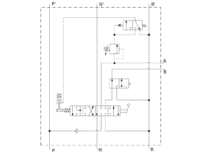 Zusatzsteuergerät, für Bosch-System SB 23 OC -TB-, Rastung, hydraulische Entrastung auf A