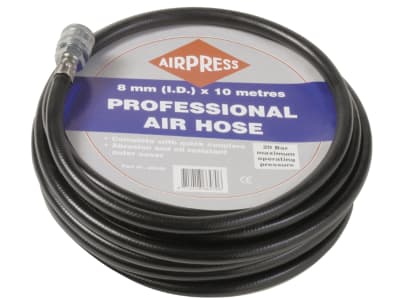 Airpress Druckluftschlauch 10 m für Kompressoren, 40400 Airpress Druckluftschlauch 10 m für Kompressoren, 40400