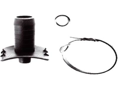 NETAFIM™ Startverbinder für dünnwandige Tropfrohre mit Ring und Band NETAFIM™ Startverbinder für dünnwandige Tropfrohre mit Ring und Band