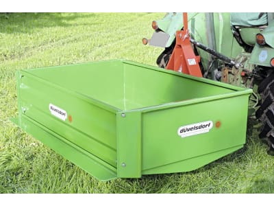 Düvelsdorf Heckcontainer mechanisch, mit Schürfleiste, pulverbeschichtet Düvelsdorf Heckcontainer mechanisch, mit Schürfleiste, pulverbeschichtet