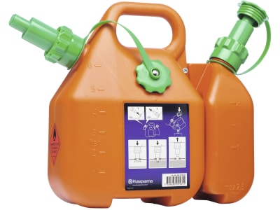 Husqvarna® Kombikanister 6,0/2,5 l orange, 5056980-00 Husqvarna® Kombikanister 6,0/2,5 l orange, 5056980-00
