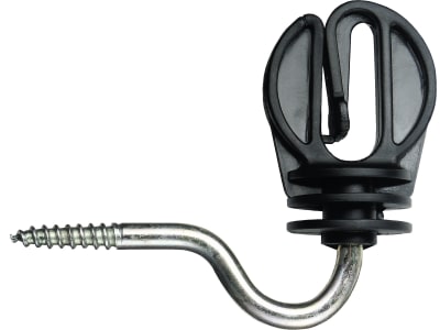 Ako Ringisolator 25 St., Holzgewinde, schwarz, für Breitbänder bis 20 mm, 44309 Ako Ringisolator 25 St., Holzgewinde, schwarz, für Breitbänder bis 20 mm, 44309