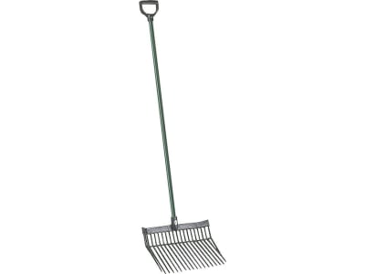 KERBL Dunggabel Breite 38 cm für Pferde, schwarz mit Stiel, 326055 KERBL Dunggabel Breite 38 cm für Pferde, schwarz mit Stiel, 326055