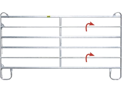 Patura Panel für Rinder mit 6 Horizontalrohren Patura Panel für Rinder mit 6 Horizontalrohren