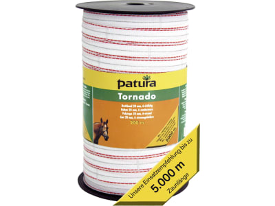 Patura Breitband "Tornado" weiß; orange 20 mm Patura Breitband "Tornado" weiß; orange 20 mm