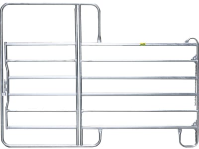 Patura Panel für Rinder mit 6 Horizontalrohren und Tor Patura Panel für Rinder mit 6 Horizontalrohren und Tor