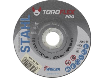 Toroflex Stahl Profi Trennscheibe Classic Universal A 30 S4 BF