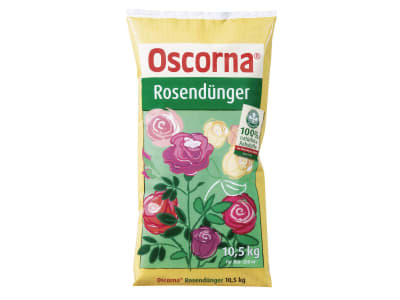 Oscorna® Rosendünger organischer NPK 6+9+0.5 Dünger, 100% natürlichen Rohstoffen,für Rosen und andere Blumen 10,5 kg Sack  