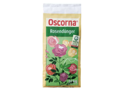 Oscorna® Rosendünger organischer NPK 6+9+0.5 Dünger, 100% natürlichen Rohstoffen,für Rosen und andere Blumen 20 kg Sack  