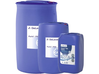 DeLaval Melkmaschinenreiniger "Purin NN extra" alkalisch, flüssig, chlorhaltig DeLaval Melkmaschinenreiniger "Purin NN extra" alkalisch, flüssig, chlorhaltig