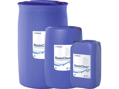 DeLaval Melkmaschinenreiniger "Basix Clean" alkalisch, flüssig, chlorhaltig DeLaval Melkmaschinenreiniger "Basix Clean" alkalisch, flüssig, chlorhaltig