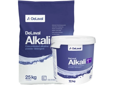 DeLaval Melkmaschinenreiniger "Alkali 1 conc" alkalisch, Pulver DeLaval Melkmaschinenreiniger "Alkali 1 conc" alkalisch, Pulver
