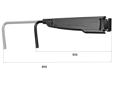 Mekra Teleskop-Spiegelarm "1017" links/rechts manuell