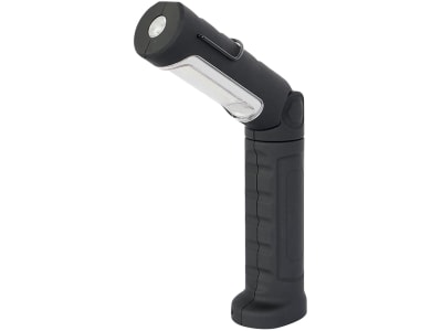 KUNZER LED-Akku-Arbeitsleuchte 70 lm; 300 lm, mit Arbeits- und Kopflicht, um 120° schwenkbar KUNZER LED-Akku-Arbeitsleuchte 70 lm; 300 lm, mit Arbeits- und Kopflicht, um 120° schwenkbar