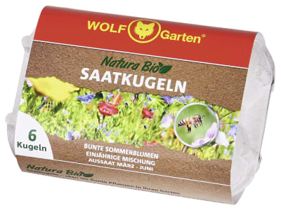 Wolf-Garten® Natura Bio Saatkugeln "N-KSO 6", 3850050 Wolf-Garten® Natura Bio Saatkugeln "N-KSO 6", 3850050