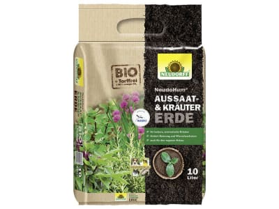 NeudoHum® Aussaat- & Kräutererde 10 l Sack NeudoHum® Aussaat- & Kräutererde 10 l Sack