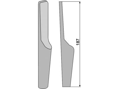 Industriehof® Aufschweißspitze , für Lely Kreiseleggenzinken, RH-81