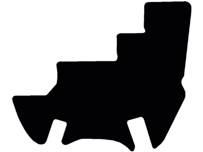 Fußmatte Velours schwarz, für JCB Radlader 400, ab Bj. 14 Fußmatte Velours schwarz, für JCB Radlader 400, ab Bj. 14