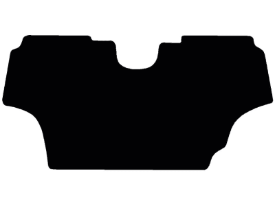 Fußmatte gekettelt, aus Velours, schwarz, für John Deere Traktor Serie 5 M, 5 R, 6 RL, 6 ML, ab Bj. 01.13 – 12.15