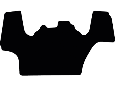 Fußmatte Velours schwarz, für Ford New Holland Traktor Serie T5, ab Bj. 12 Fußmatte Velours schwarz, für Ford New Holland Traktor Serie T5, ab Bj. 12