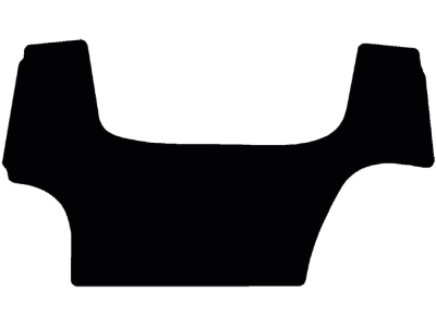 Fußmatte Velours schwarz, für Steyr Traktor Serie 40, ab Bj. 14 Fußmatte Velours schwarz, für Steyr Traktor Serie 40, ab Bj. 14