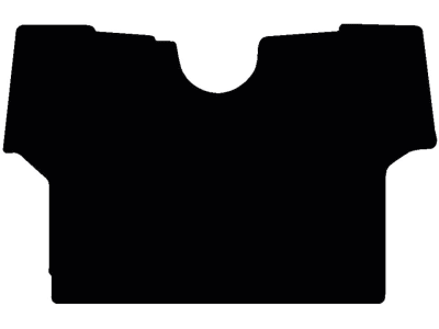 Fußmatte Velours schwarz, für Fendt Traktor Vario 300, ohne Motorbremse, bis Bj. 09.15 Fußmatte Velours schwarz, für Fendt Traktor Vario 300, ohne Motorbremse, bis Bj. 09.15