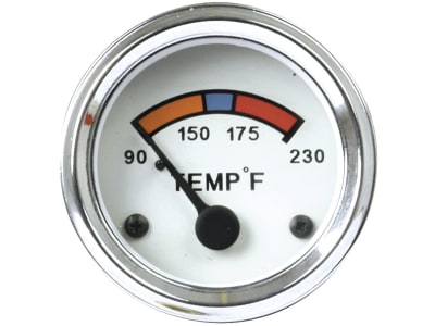 Temperaturanzeige Einbaumaß Ø 52 mm beleuchtet, für Kühlwasser für Ford New Holland Dexta, Super Dexta Temperaturanzeige Einbaumaß Ø 52 mm beleuchtet, für Kühlwasser für Ford New Holland Dexta, Super Dexta