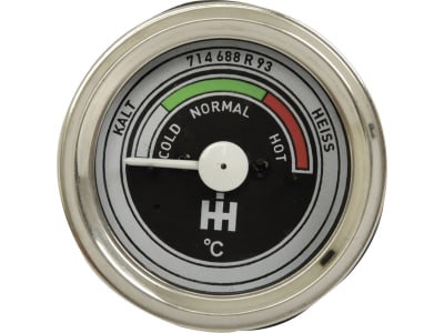 Temperaturanzeige Einbaumaß Ø 52 mm, für Kühlwasser für Case IH Temperaturanzeige Einbaumaß Ø 52 mm, für Kühlwasser für Case IH