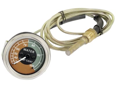 Temperaturanzeige Einbaumaß Ø 52 mm, für Kühlwasser für Massey Ferguson Temperaturanzeige Einbaumaß Ø 52 mm, für Kühlwasser für Massey Ferguson