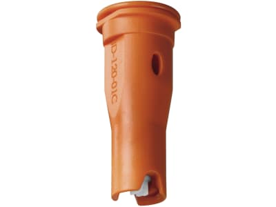 Lechler Air-Injektor Flachstrahldüse "ID3-C 120-01" Düsengröße 01, 120°, orange, Keramik, 6I2307C800002