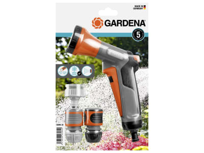 Gardena Bewässerungsbrause Komplettset mit Gartenbrause, Wasserstop, Schlauchverbinder, Hahnverbinder, Adapter 18299-32 Gardena Bewässerungsbrause Komplettset mit Gartenbrause, Wasserstop, Schlauchverbinder, Hahnverbinder, Adapter 18299-32