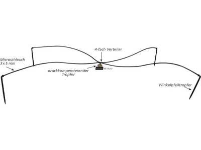 NETAFIM™ Spinne montiert (ohne Tropfer) NETAFIM™ Spinne montiert (ohne Tropfer)