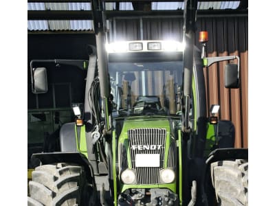 LED-Arbeitsscheinwerfer rechteckig, 2.670 lm, 10 – 30 V, 30 LEDs, für Traktor Case IH, Deutz-Fahr, Fendt, Massey Ferguson, Steyr