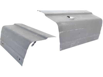 Seitenteil Motorhaube links/rechts grundiert für Ford New Holland 200, 300, 400, 500, 2000, 3000, 4000 Seitenteil Motorhaube links/rechts grundiert für Ford New Holland 200, 300, 400, 500, 2000, 3000, 4000