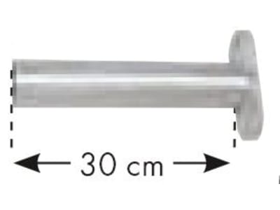 Patura Einschub "Compact", einfach, Wandhalter Trägerrohr, 334406 Patura Einschub "Compact", einfach, Wandhalter Trägerrohr, 334406