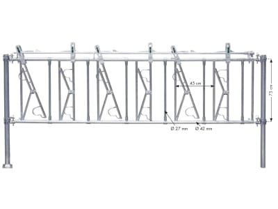 Patura Fressgitter "SSV" 246 – 266 cm 5 Fressplätze, für Kälber, , 322001 Patura Fressgitter "SSV" 246 – 266 cm 5 Fressplätze, für Kälber, , 322001