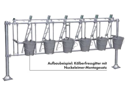 Patura Montagesatz für 5 Kälbertränkeeimer mit Haltern, 332211 Patura Montagesatz für 5 Kälbertränkeeimer mit Haltern, 332211