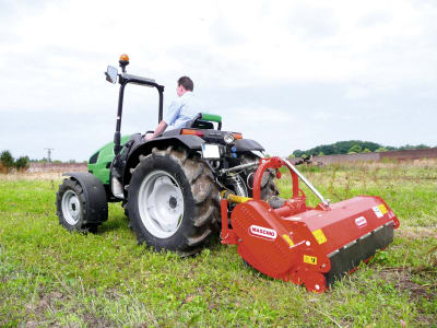 Maschio Schlegelmulcher "Barbi 140" Arbeitsbreite 140 cm, Seitenverstellung nach rechts, 40 cm, Heckanbau, mit Seitenverstellung