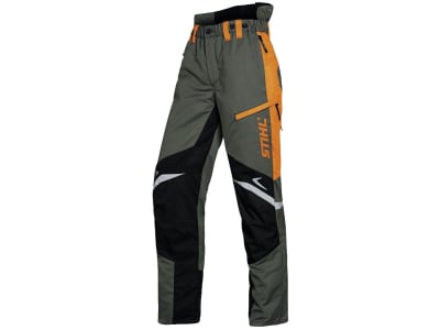 STIHL Schnittschutz-Bundhose "Function Ergo" olivgrün; warnorange; schwarz Schnittschutzklasse 1 (20 m/s)