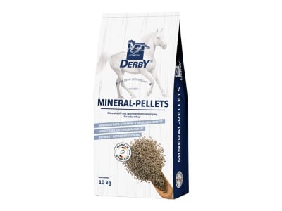 DERBY® Mineral-Pellets zur Optimierung von Getreiderationen 10 kg Sack