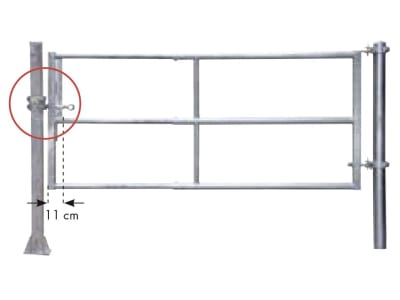 Patura Tor "RS3", 295 – 405 cm, 3 Horizontalstreben, 323112