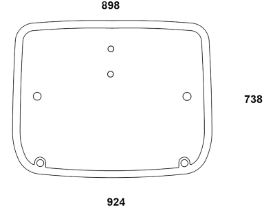 Dachscheibe, grün, Bohrungen 6, für Deutz-Fahr, Hürlimann, Lamborghini, Same, Vitus Dachscheibe, grün, Bohrungen 6, für Deutz-Fahr, Hürlimann, Lamborghini, Same, Vitus