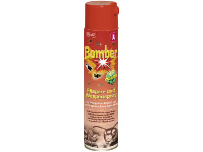 Cit Insektenspray "Bomber" 600 ml für die Bekämpfung von Fliegen und Wespen sowie anderer fliegender und kriechender Insekten, 299734